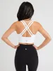 Rosa Sports Bra - White sold by BuffBunny