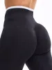 Dream Heather Contrast Legging - Onyx Black and White sold by BuffBunny