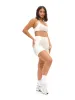 Aurora Sports Bra - Bone and Ivory sold by BuffBunny