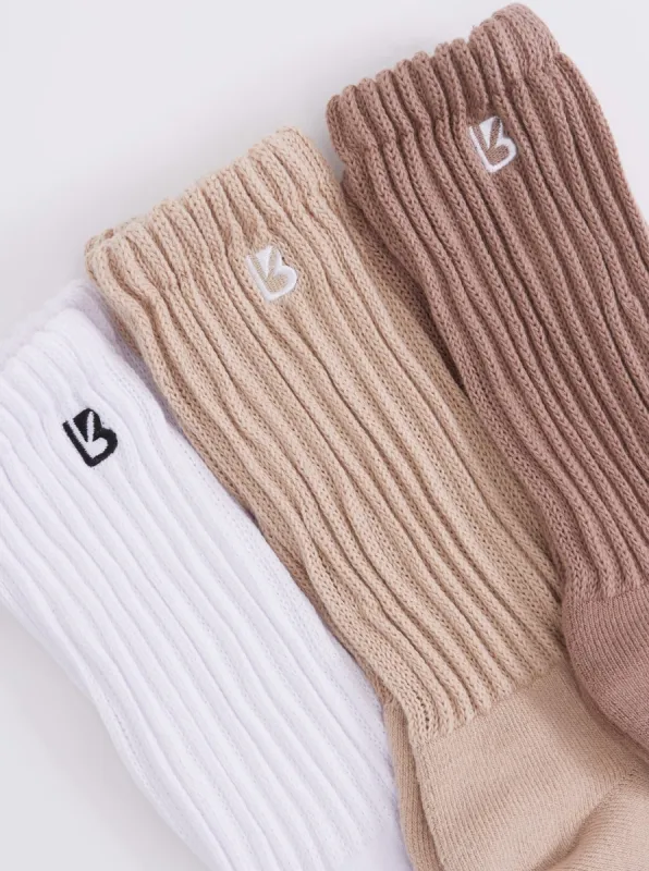 3 Pack Scrunch Socks sold by BuffBunny