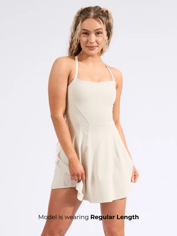 Bend and Snap Dress - Bone sold by BuffBunny