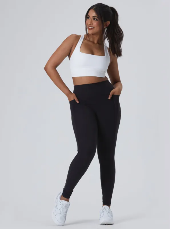 Legacy Pocket Legging - Onyx Black sold by BuffBunny