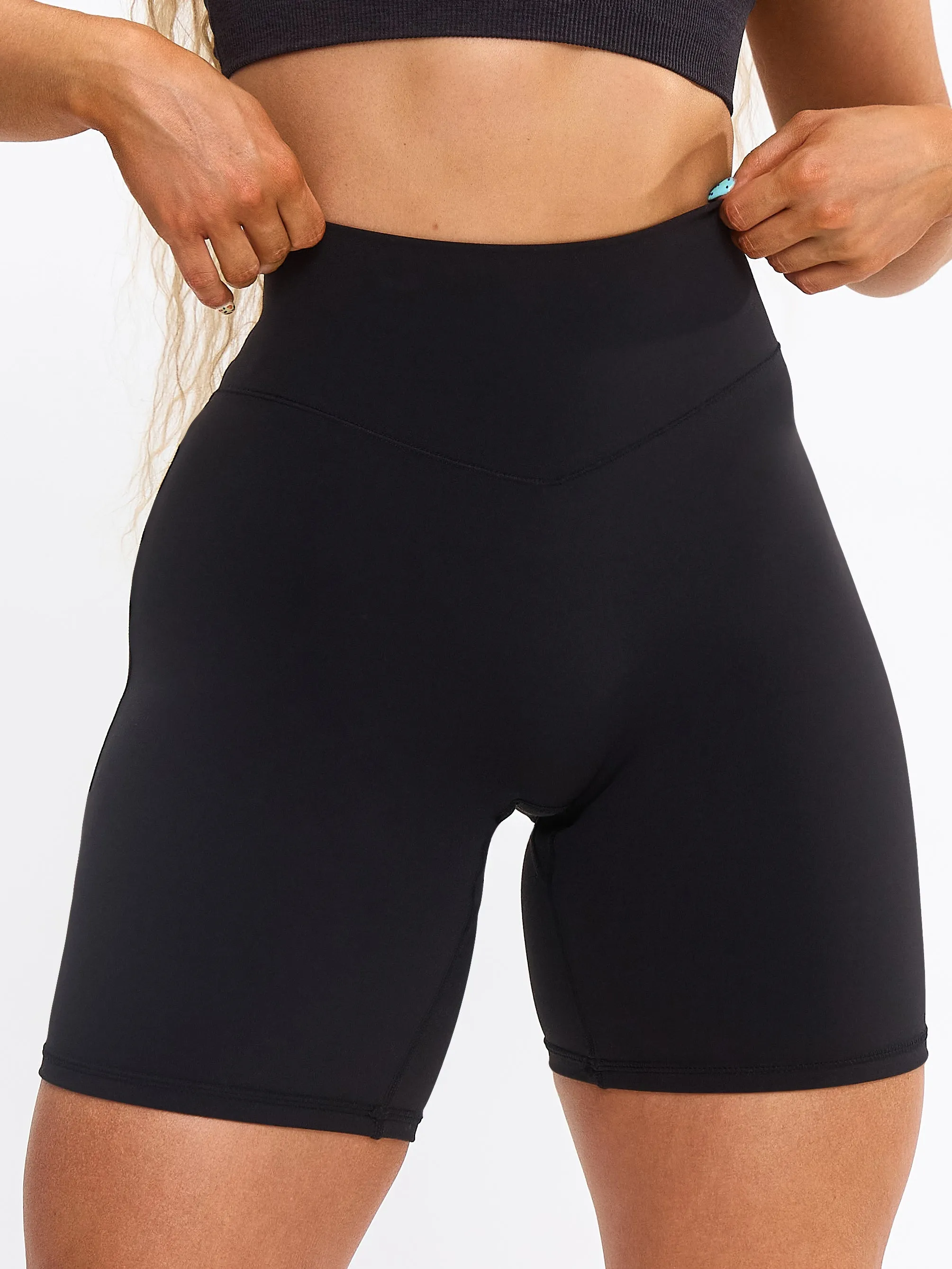 Aggressive Scrunch Short 7" - Onyx Black sold by BuffBunny product image thumbnail 5