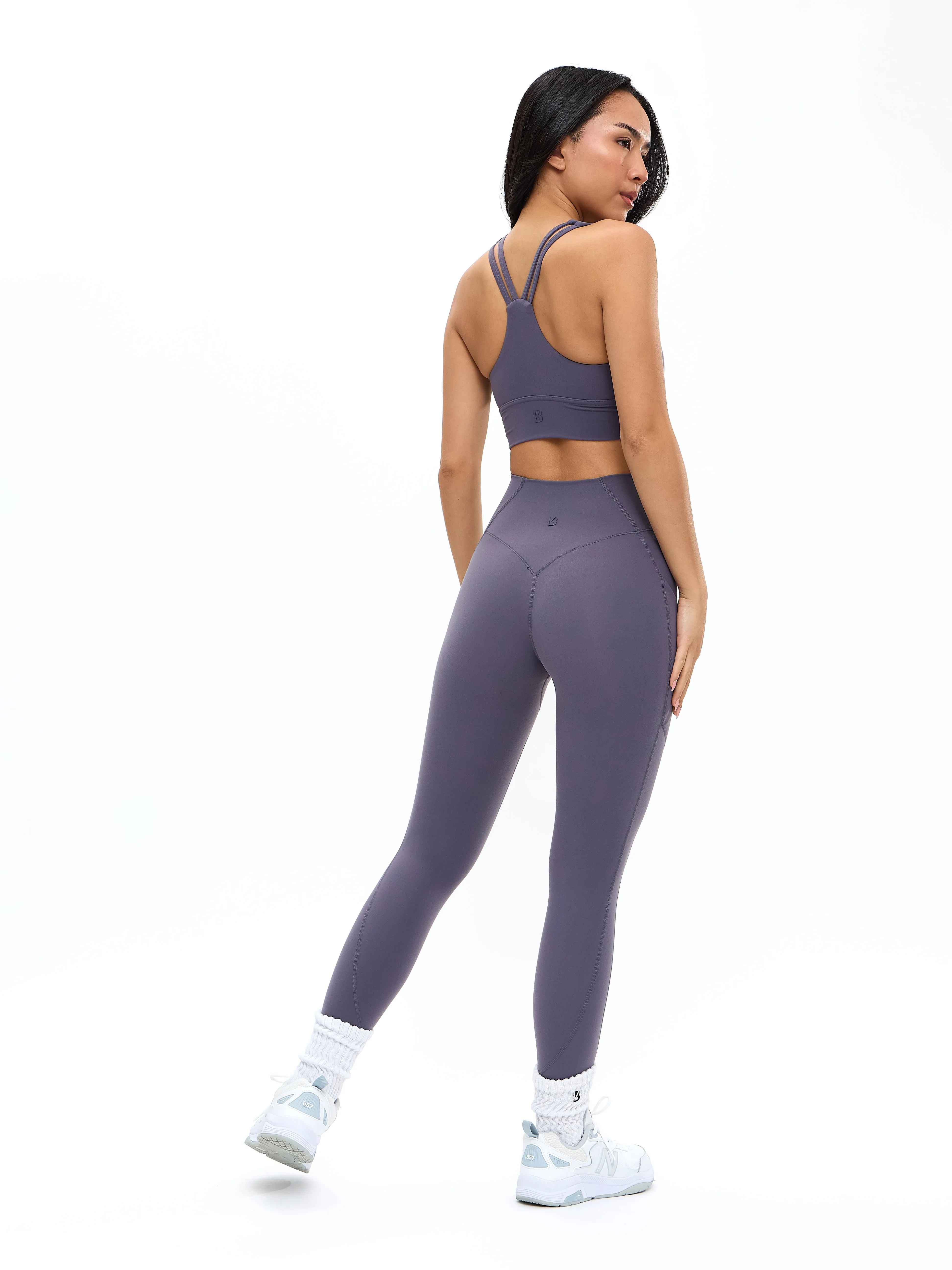 Bloom Sports Bra - Hush Berry sold by BuffBunny product image thumbnail 3