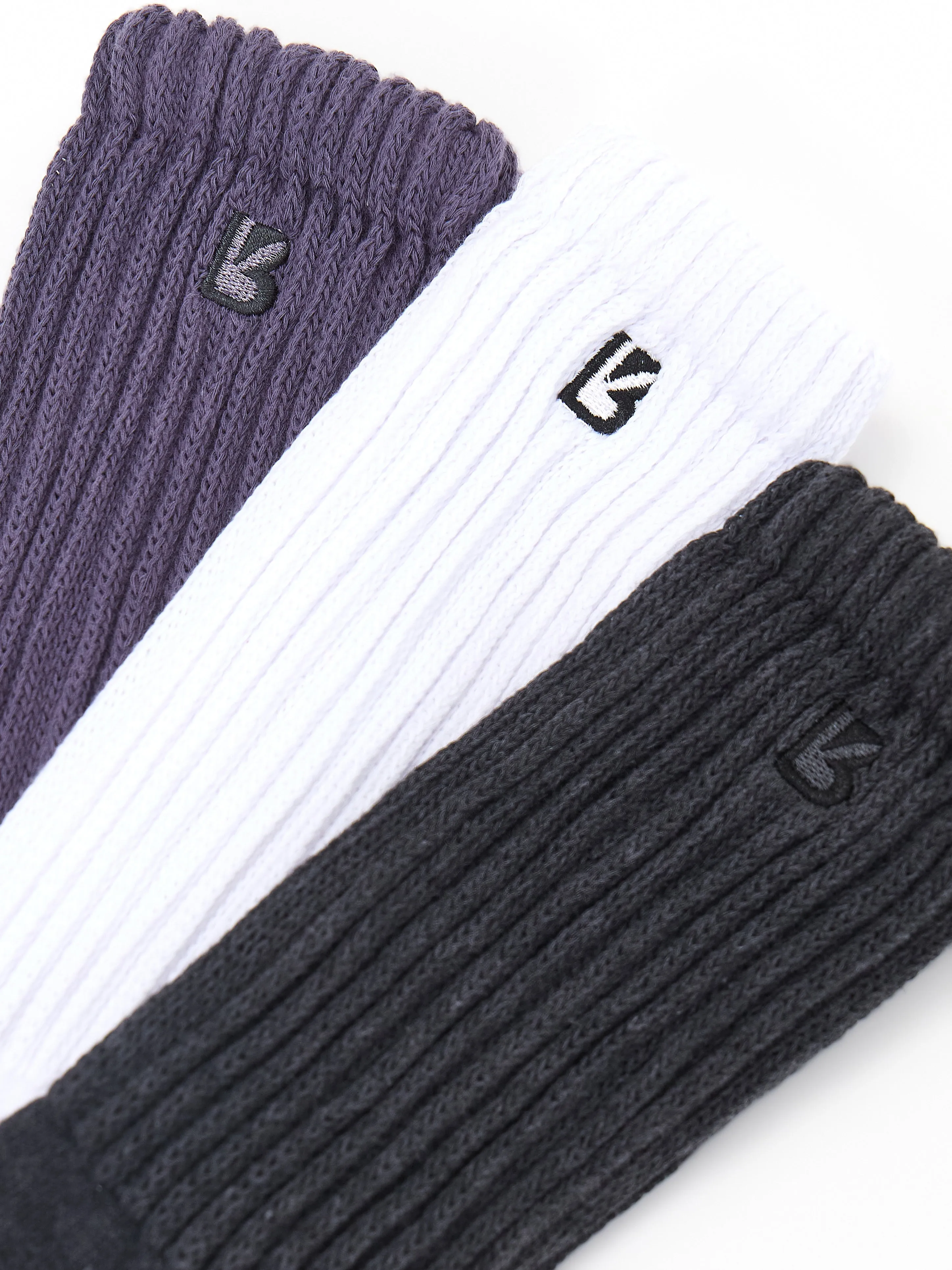 3 Pack Scrunch Socks - Multi Glam sold by BuffBunny product image thumbnail 2