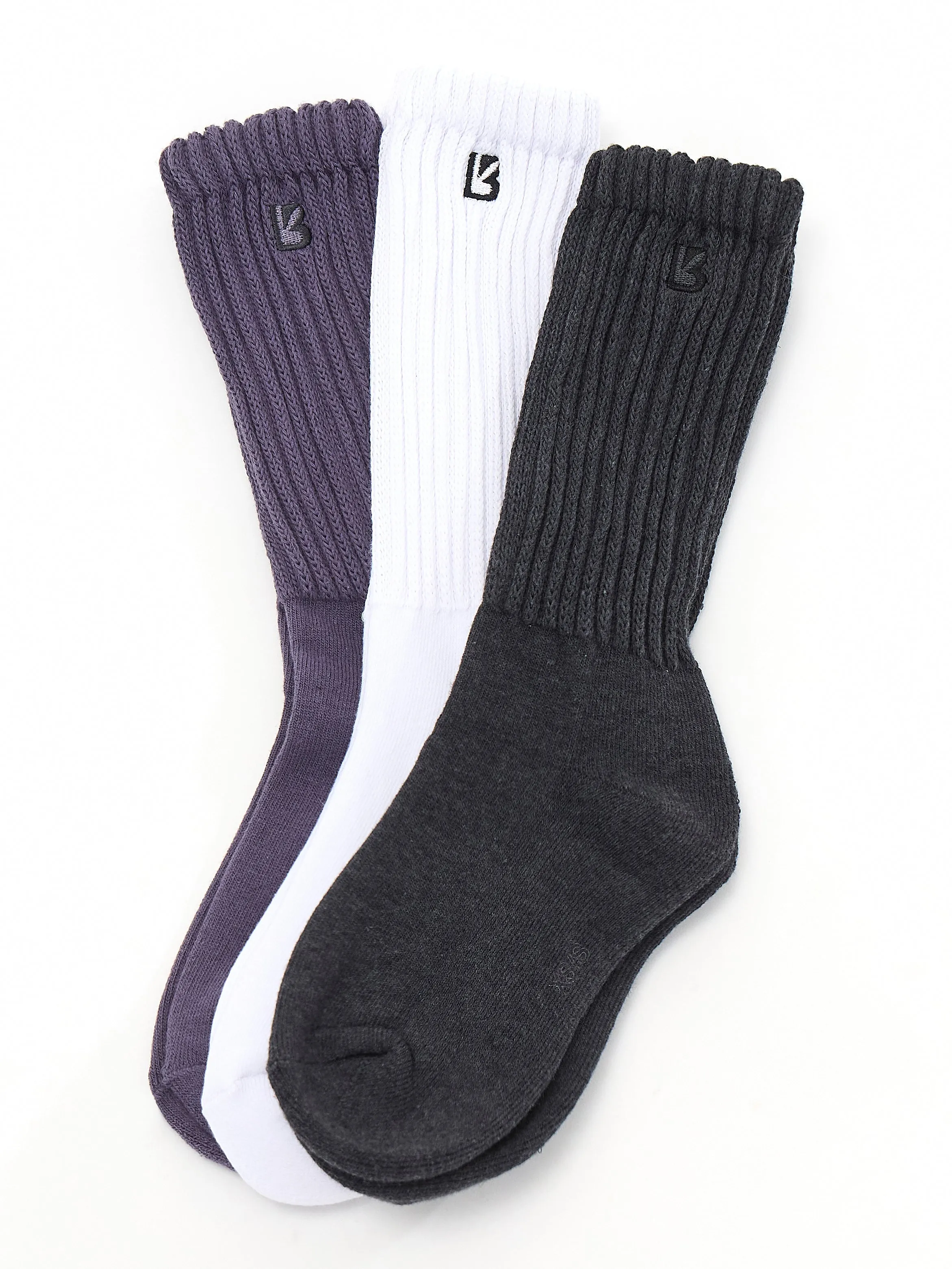 3 Pack Scrunch Socks - Multi Glam sold by BuffBunny