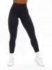 Poshknit Scrunch Legging - Onyx Black sold by BuffBunny
