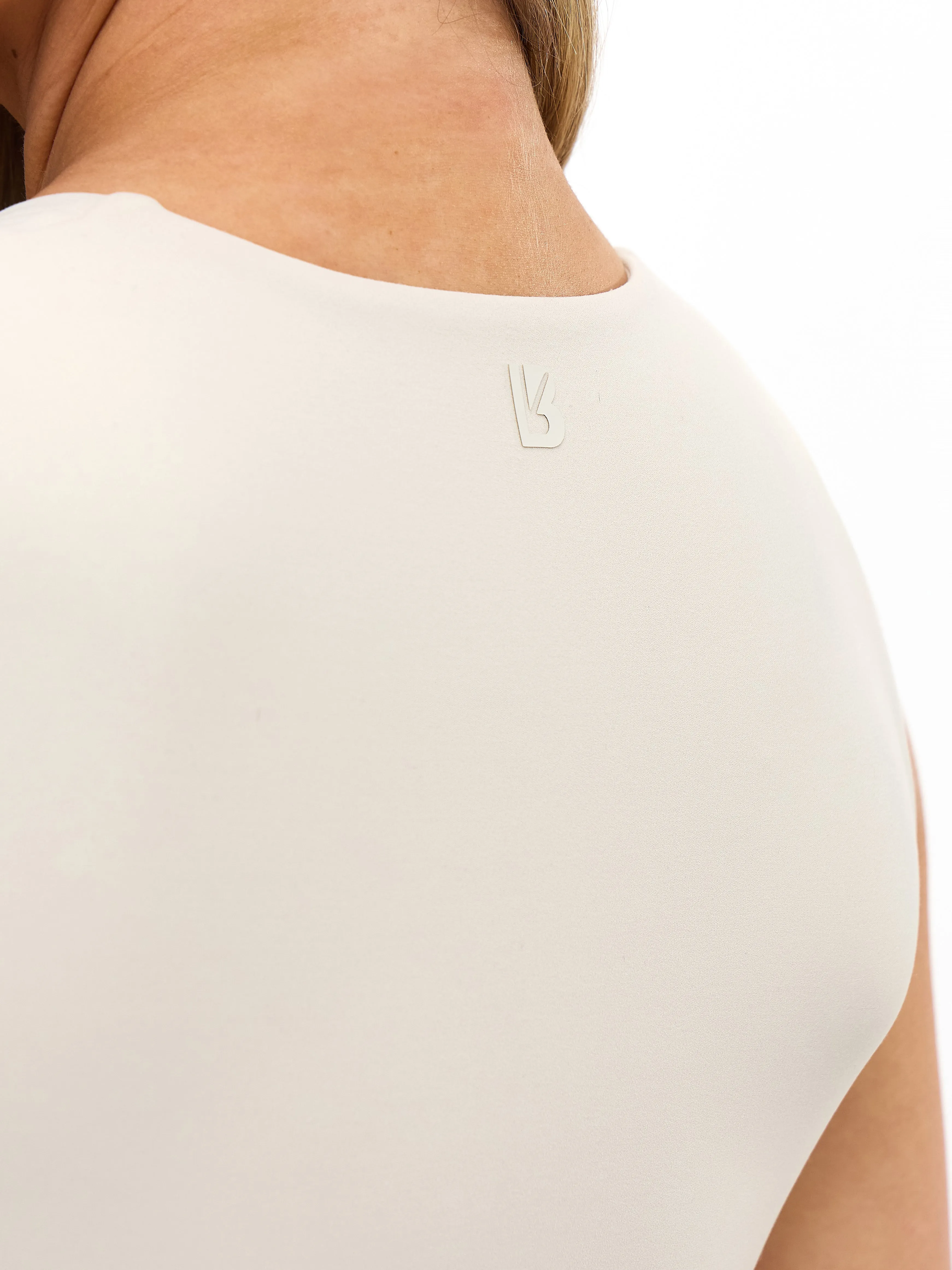 Butter Square Neck Crop - Bone sold by BuffBunny product image thumbnail 4