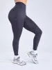 Dream Heathered Legging - Black Heather sold by BuffBunny
