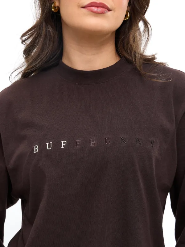 Gradient Long Sleeve Tee - Cold Brew sold by BuffBunny