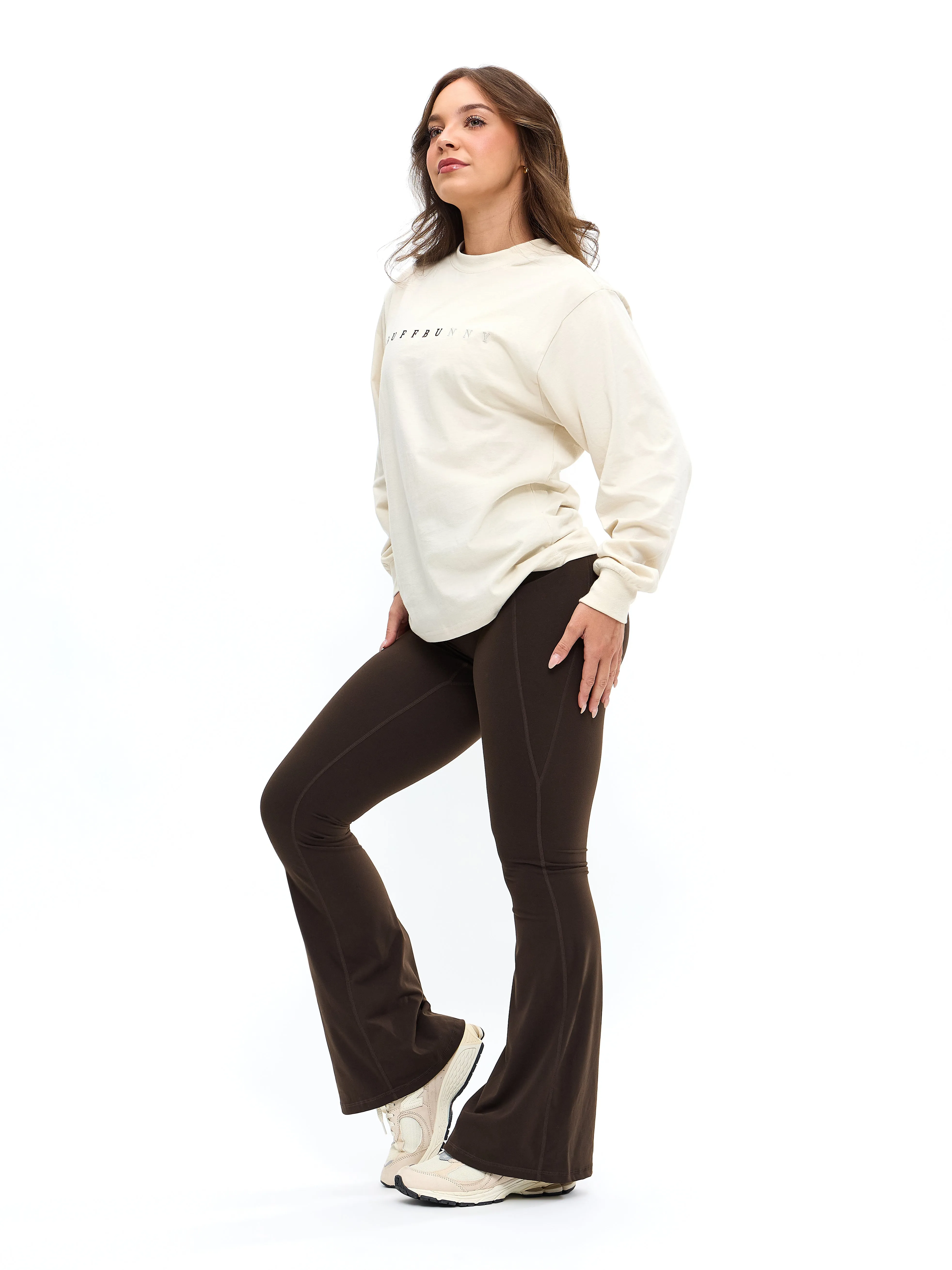 Gradient Long Sleeve Tee - Bone sold by BuffBunny product image thumbnail 2
