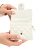 Quilted Wallet - Bone sold by BuffBunny