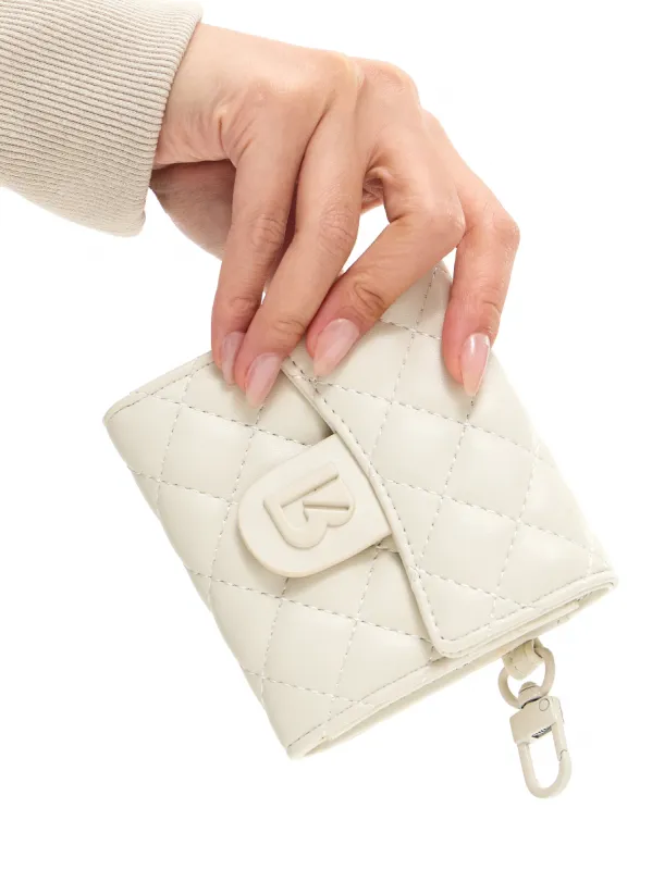 Quilted Wallet - Bone sold by BuffBunny