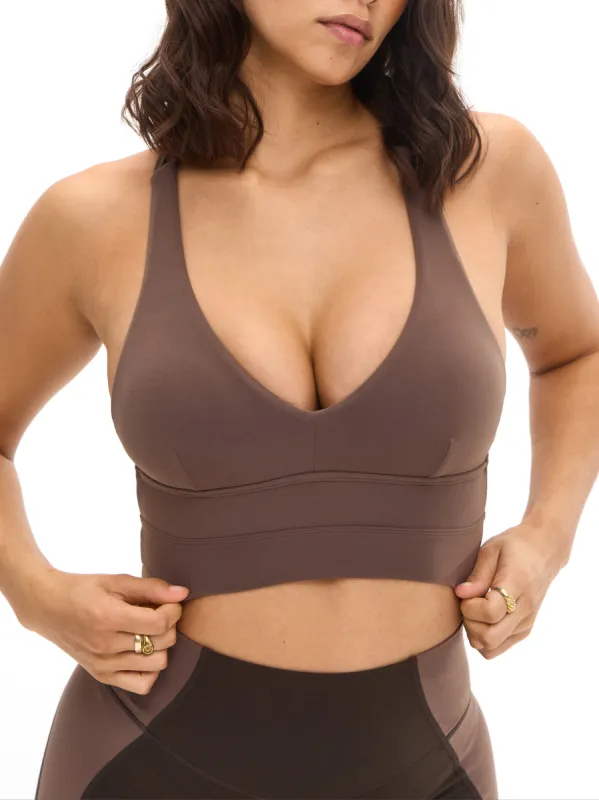 Alpha Sports Bra - Grounds sold by BuffBunny