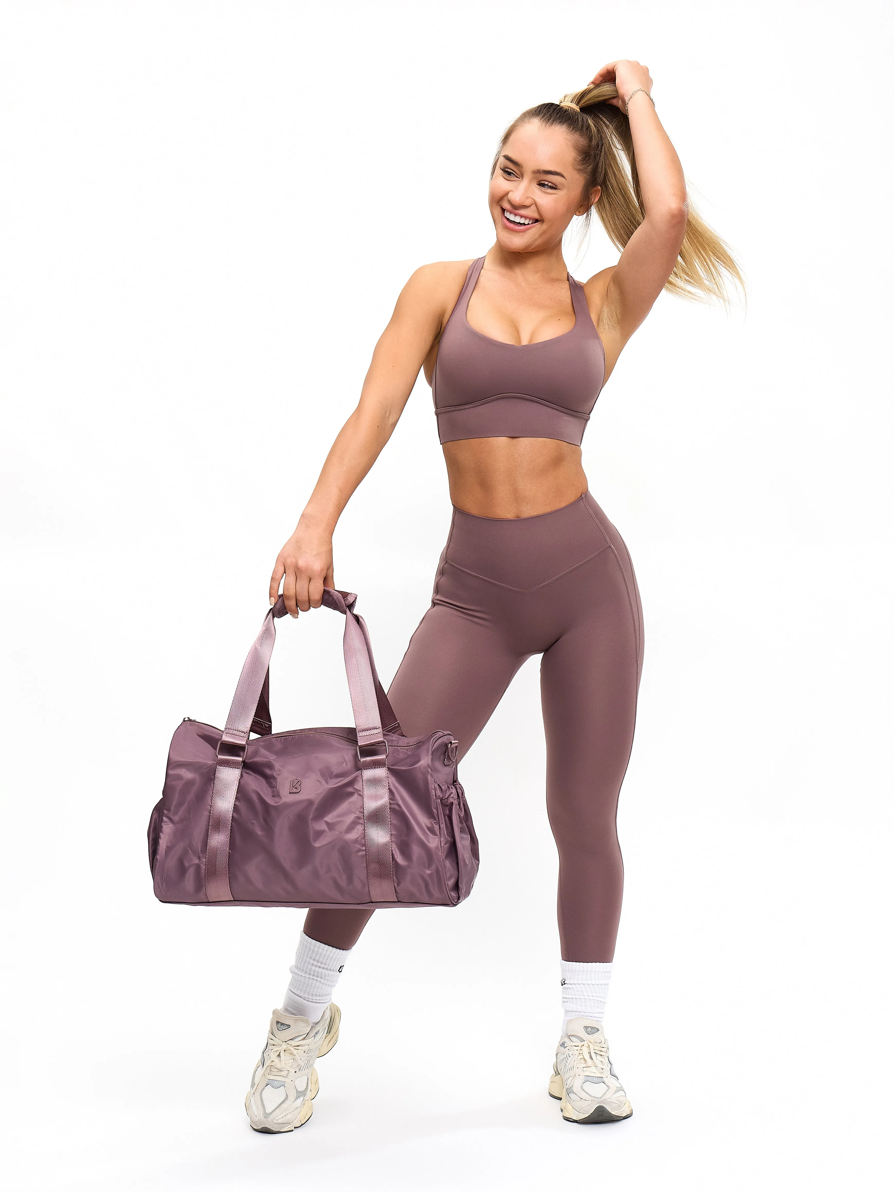 Collagen Sports Bra - Mocha Berry sold by BuffBunny product image thumbnail 2