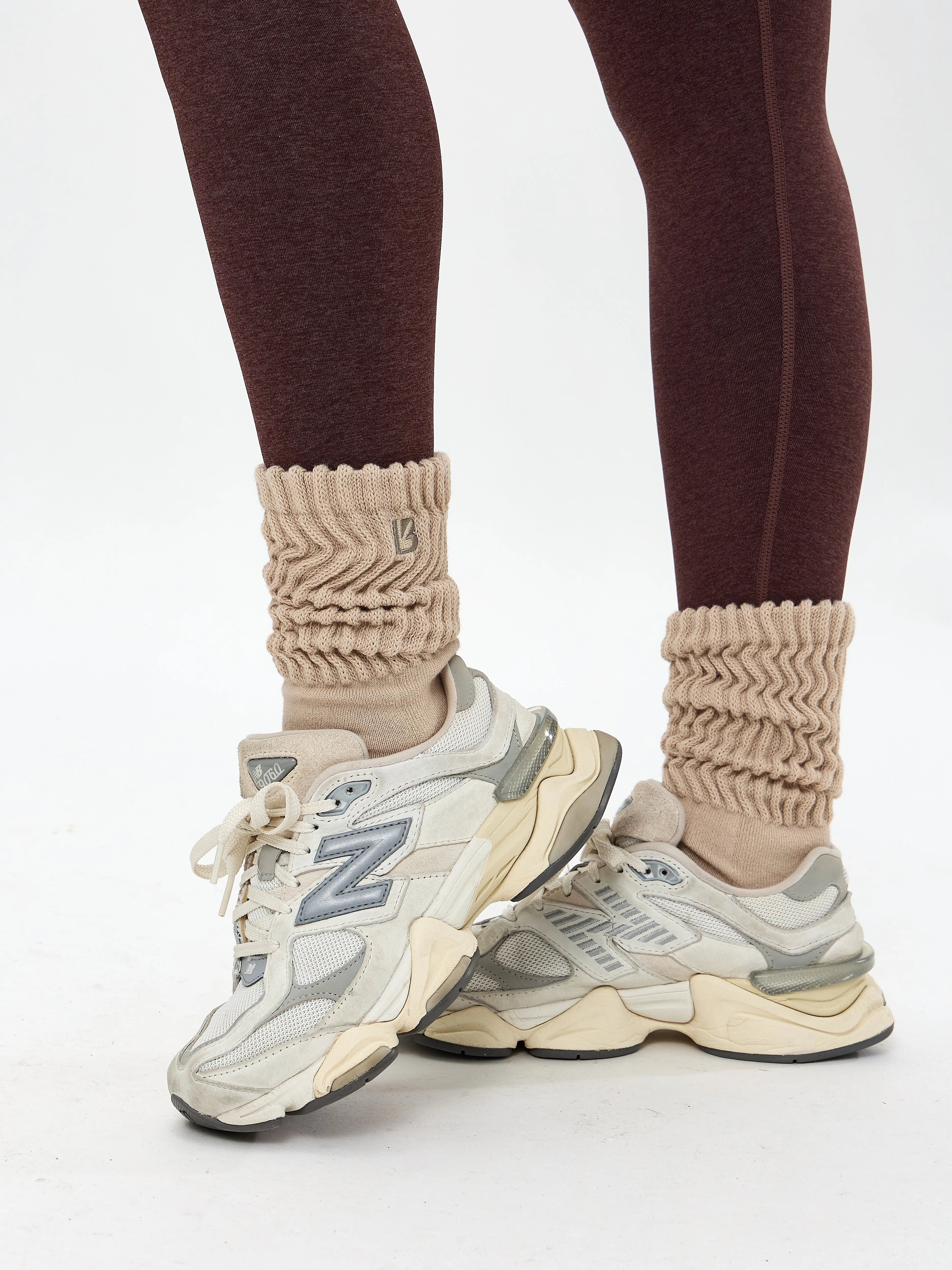 3 Pack Scrunch Socks - Multi Oat Milk sold by BuffBunny product image thumbnail 3