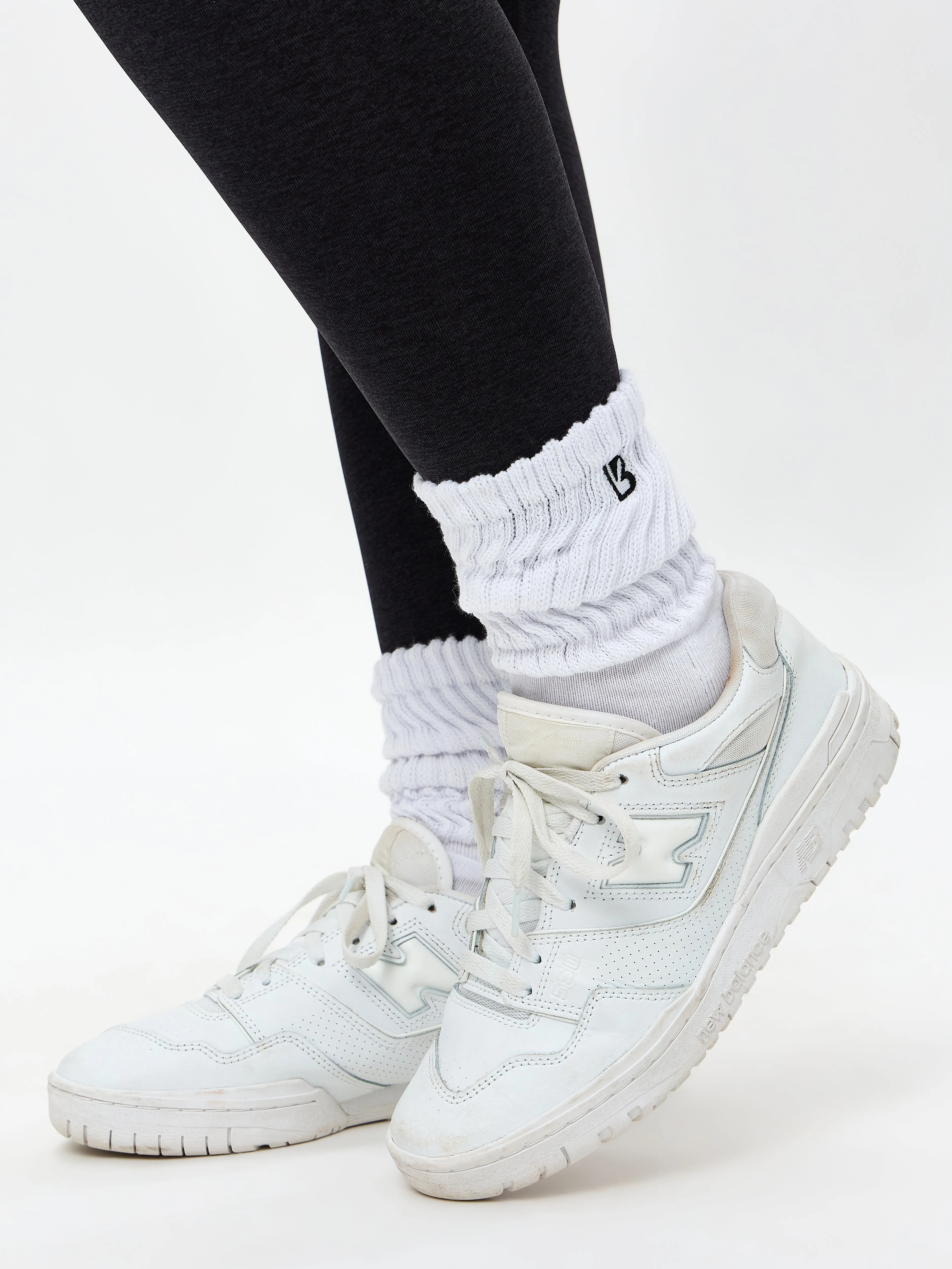 3 Pack Scrunch Socks - Multi Oat Milk sold by BuffBunny product image thumbnail 4