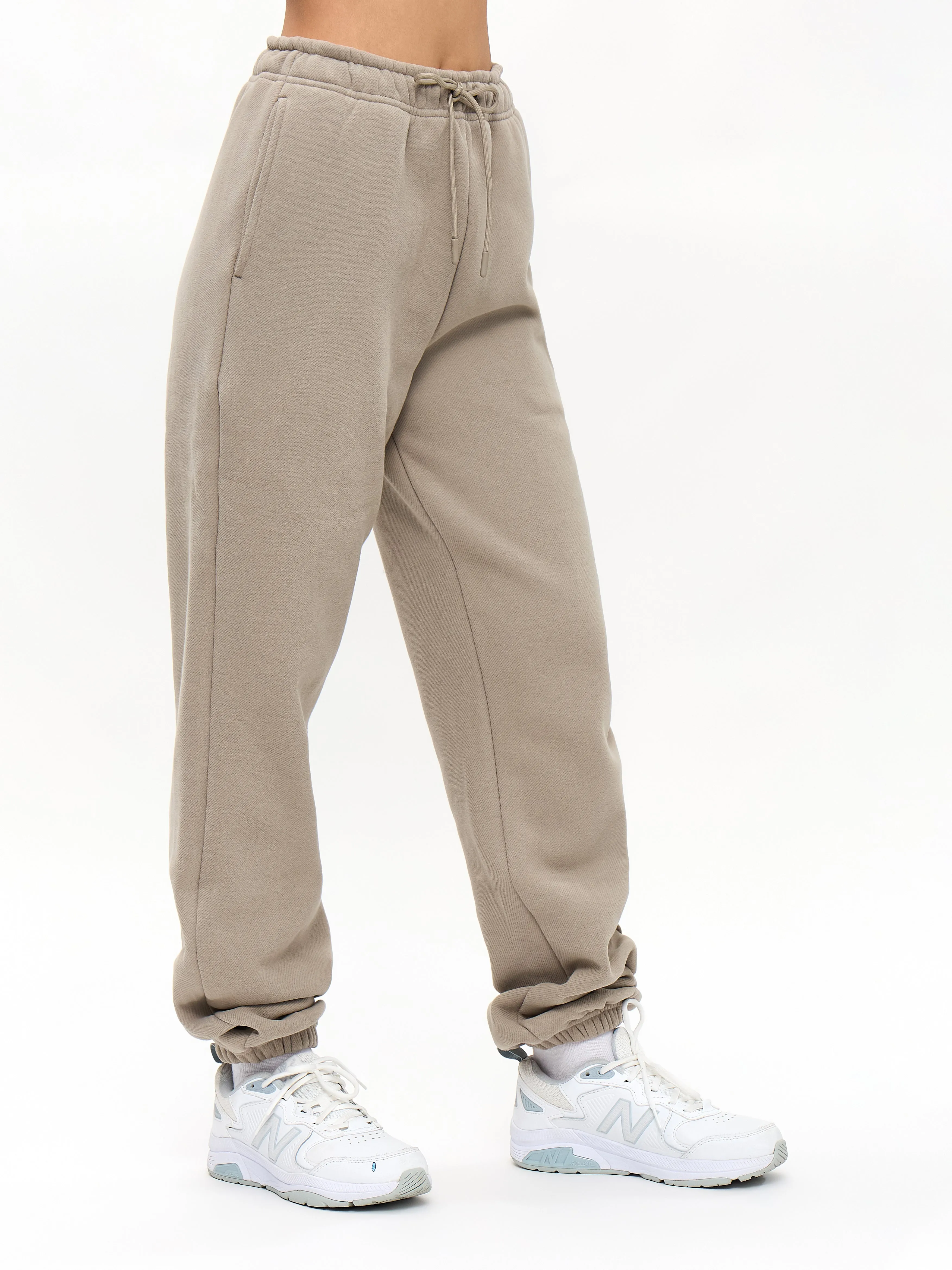Plush Fleece Jogger - Neutral sold by BuffBunny product image thumbnail 2