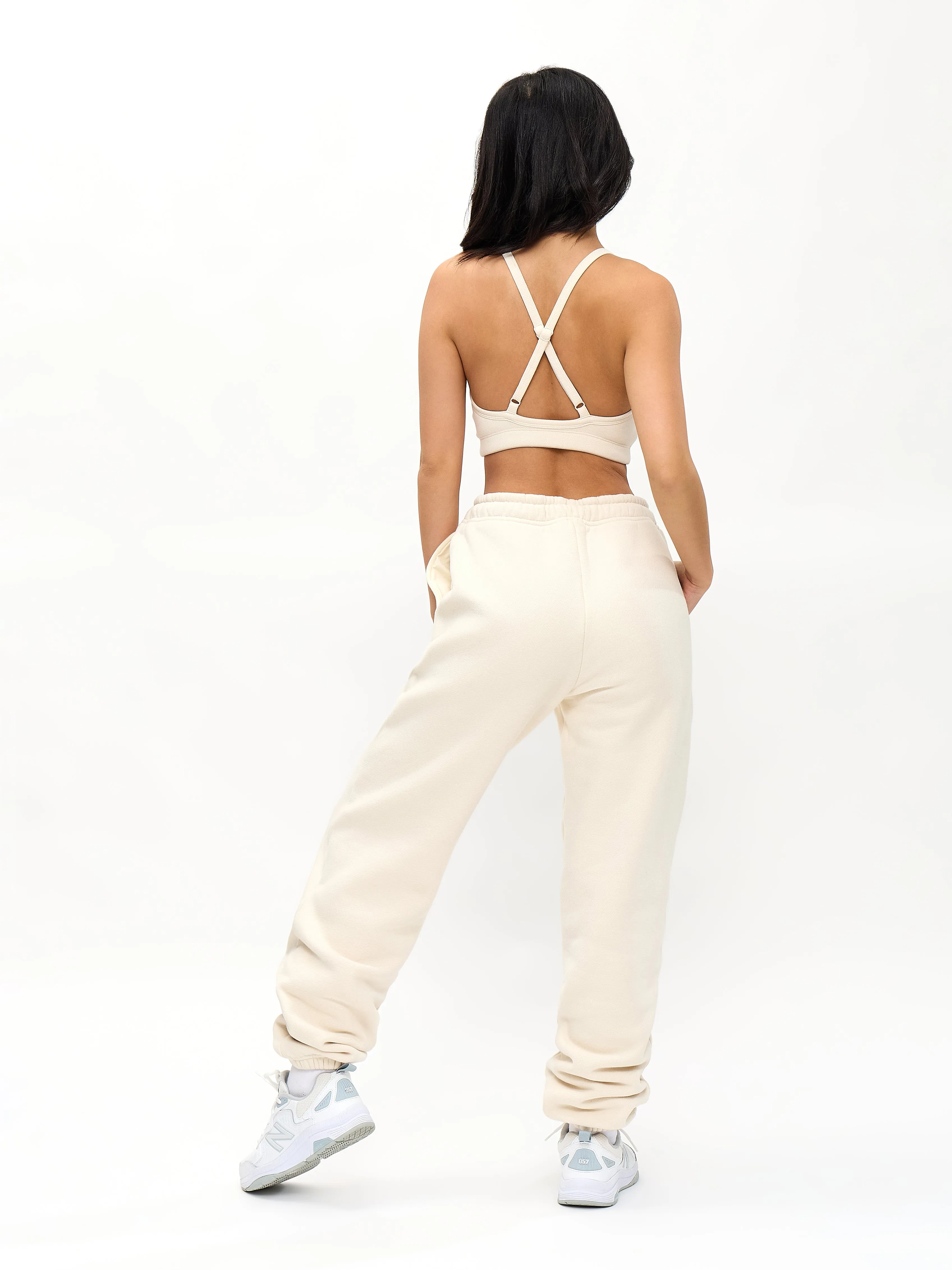 Plush Fleece Jogger - Oat Milk sold by BuffBunny product image thumbnail 5