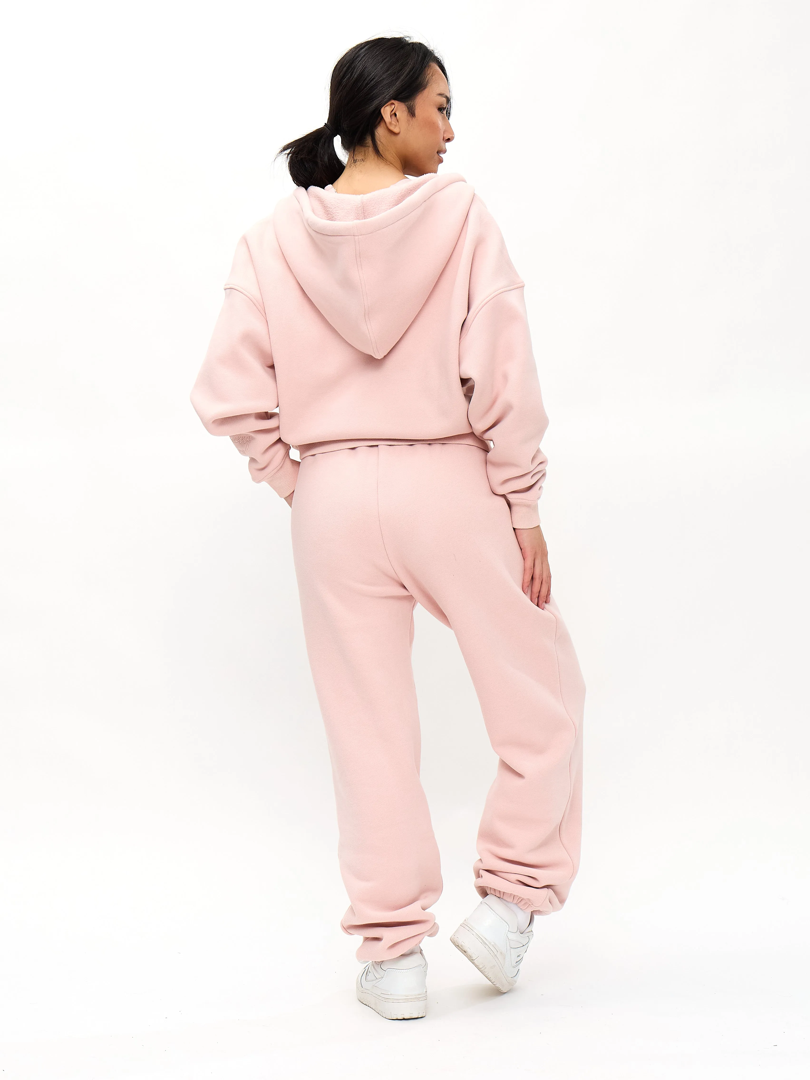 Plush Fleece Zip Hoodie - Strawberry Milk sold by BuffBunny product image thumbnail 4