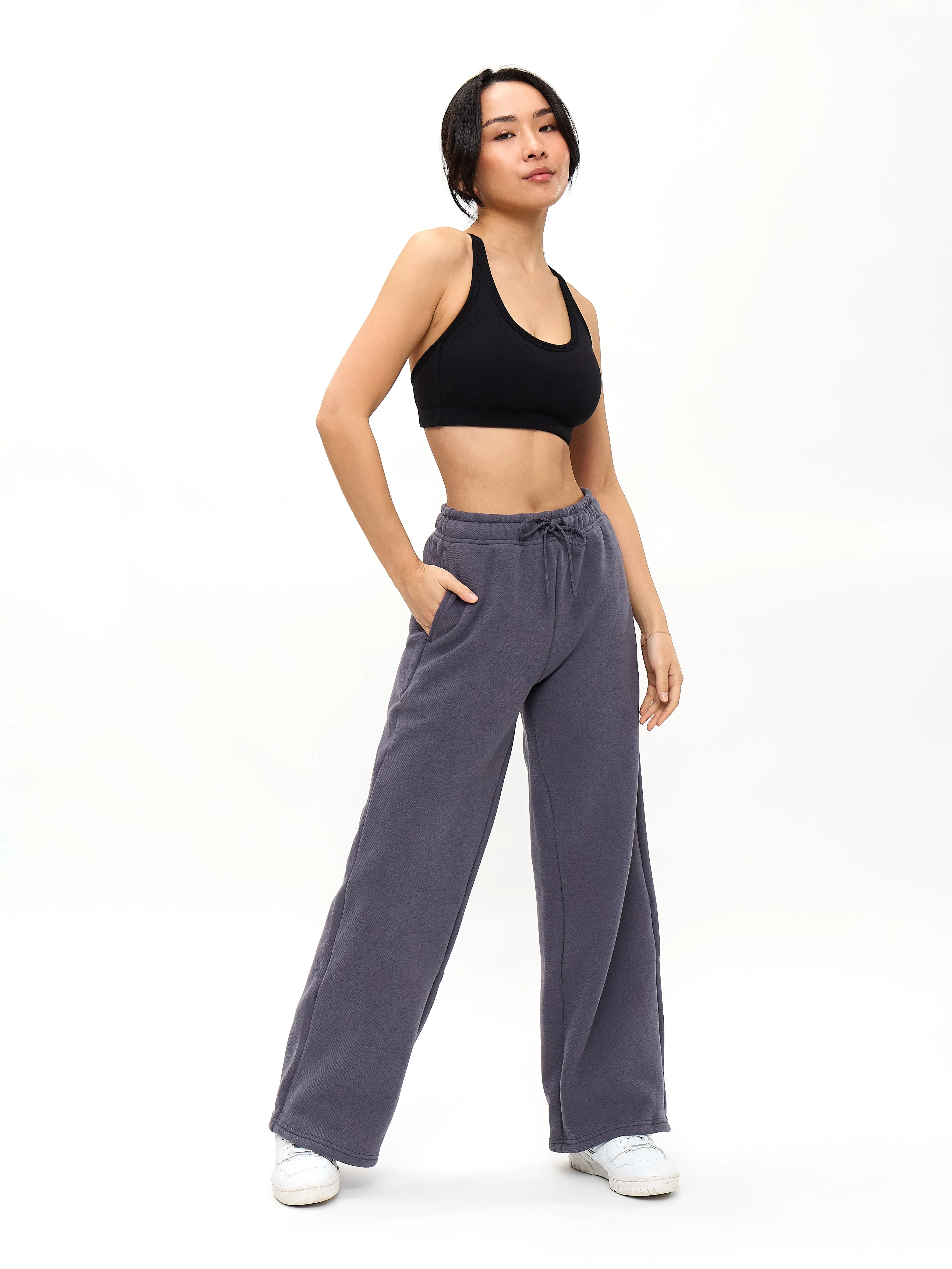 Plush Fleece Bralette - Onyx Black sold by BuffBunny product image thumbnail 2