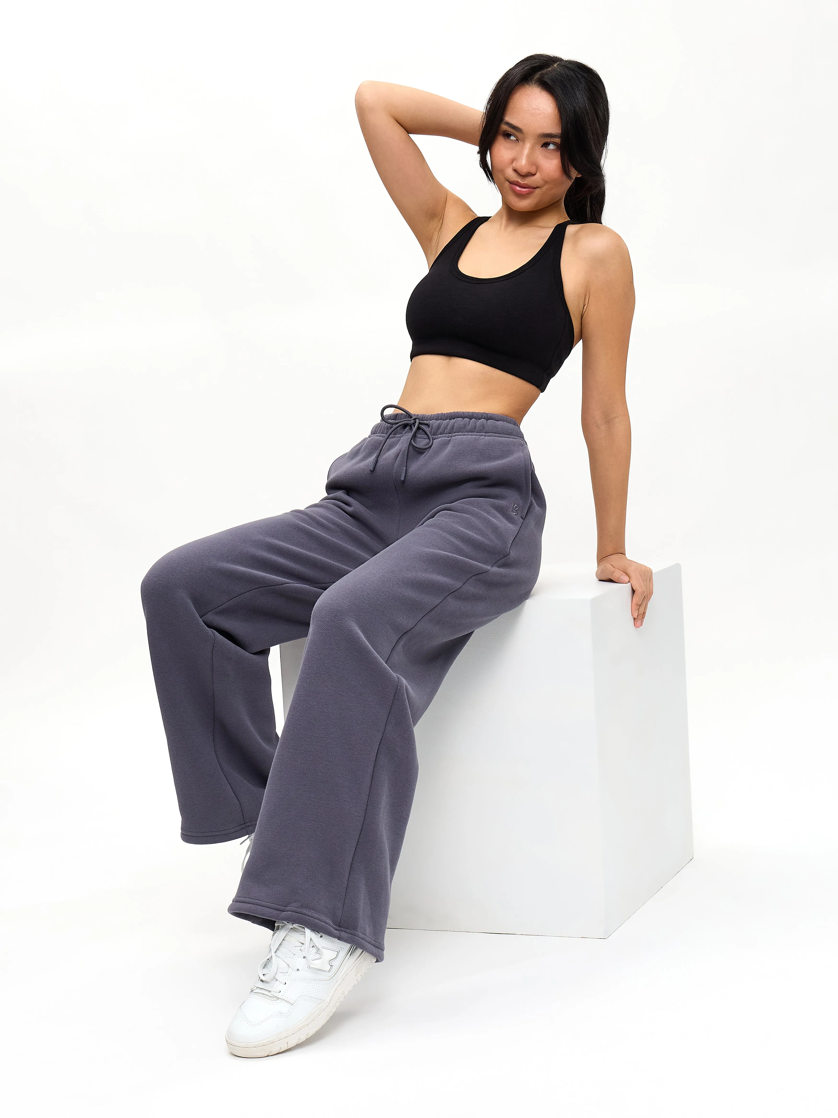 Plush Fleece Bralette - Onyx Black sold by BuffBunny product image thumbnail 5