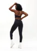 Poshknit V Scrunch Legging - Onyx Black sold by BuffBunny