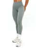 Poshknit V Scrunch Legging - Frosted Sage sold by BuffBunny