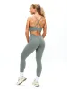 Poshknit V Scrunch Legging - Frosted Sage sold by BuffBunny