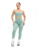 Poshknit V Scrunch Legging - Arctic Moss sold by BuffBunny