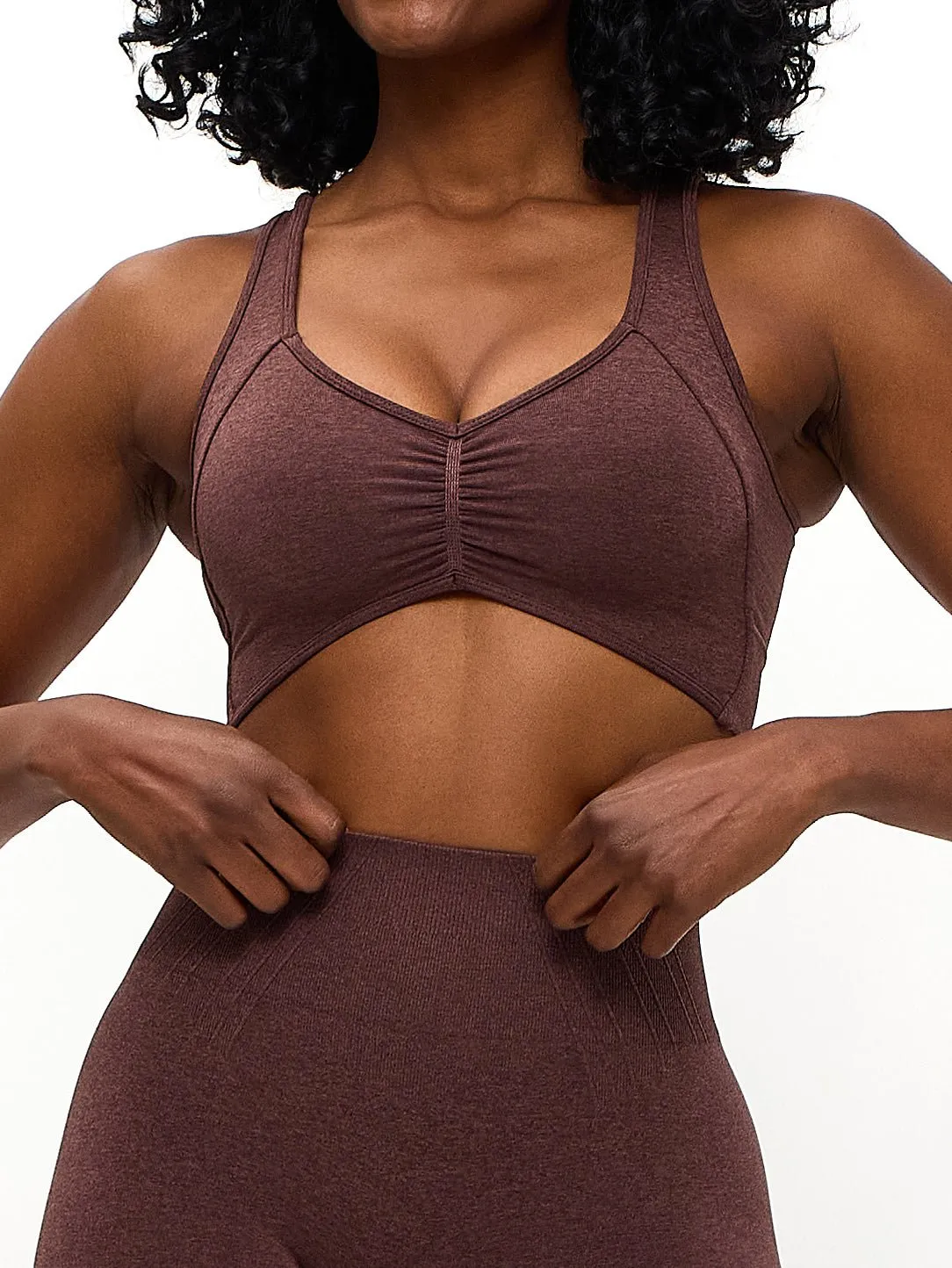 Form Reversible Seamless Sports Bra - Smoked Cherry sold by BuffBunny product image thumbnail 4