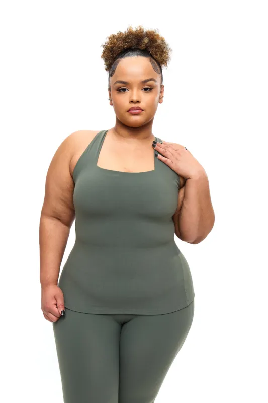 Revolution Tank - Shadow Sage sold by BuffBunny