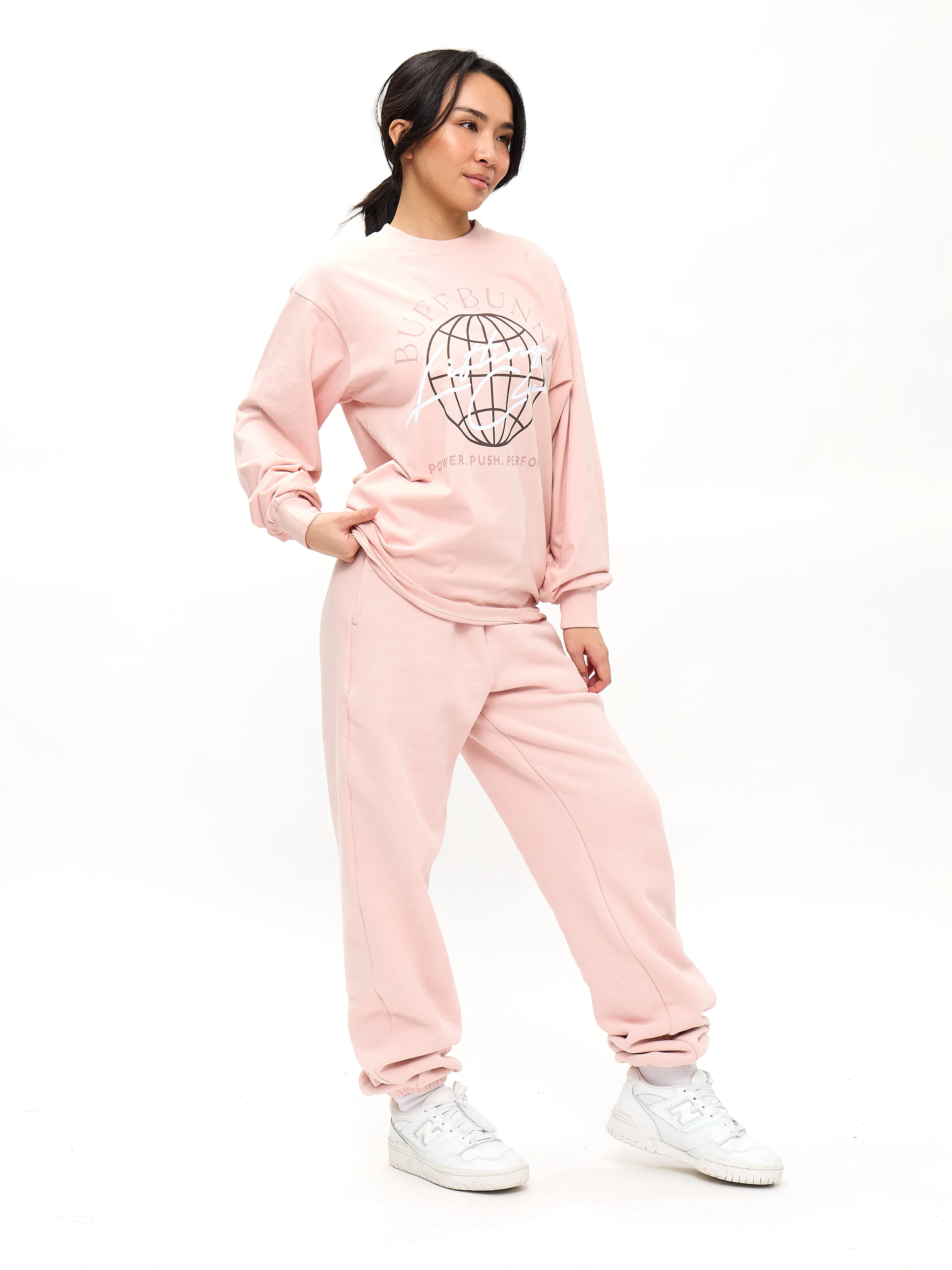 Lifting Club Long Sleeve Tee - Strawberry Milk sold by BuffBunny product image thumbnail 2