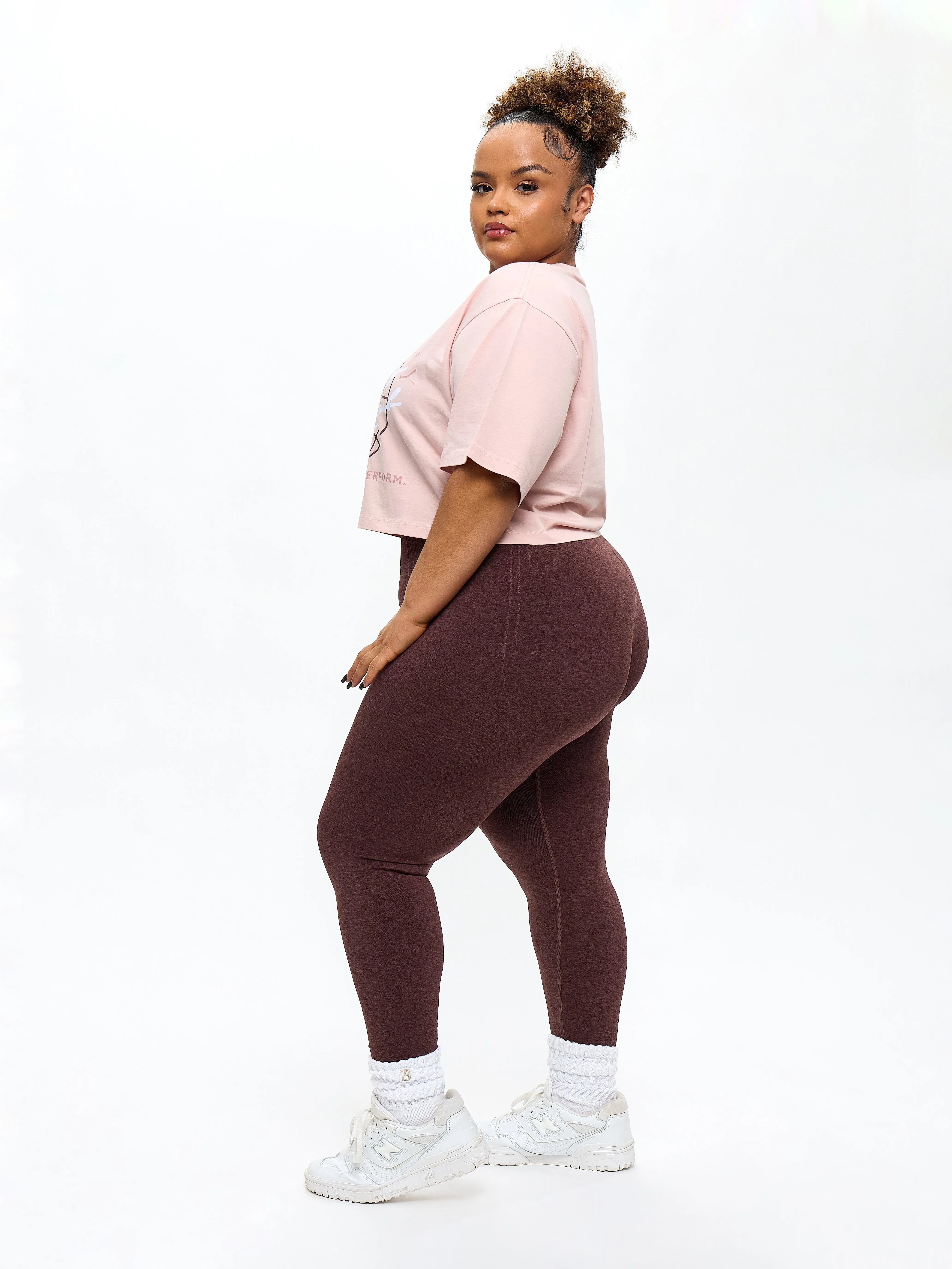 Lifting Club Crop Tee - Strawberry Milk sold by BuffBunny product image thumbnail 3