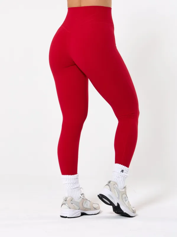 Legacy Legging - Lipstick Red sold by BuffBunny