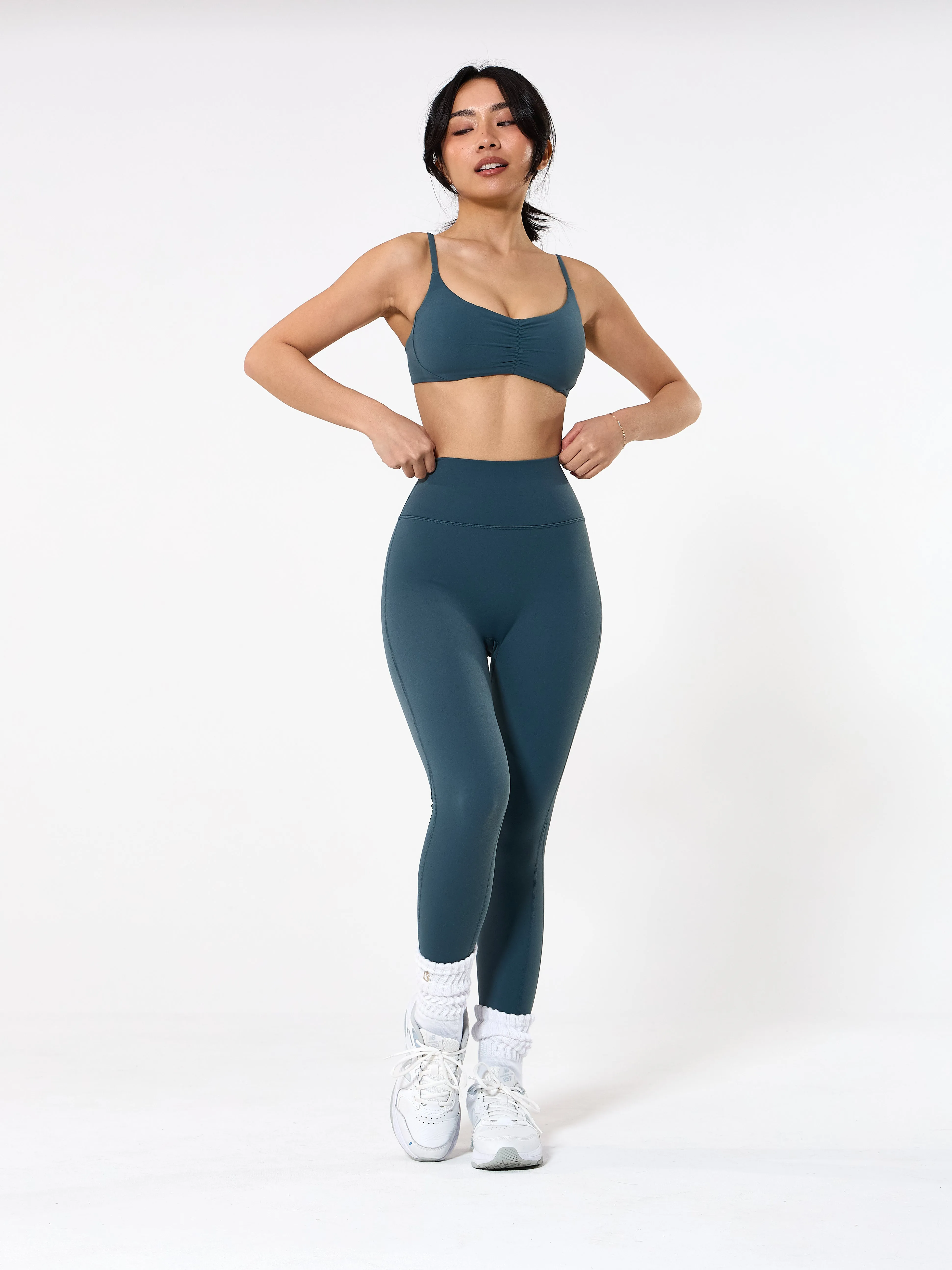 Buttercup Sports Bra - Enchanted Teal sold by BuffBunny product image thumbnail 2