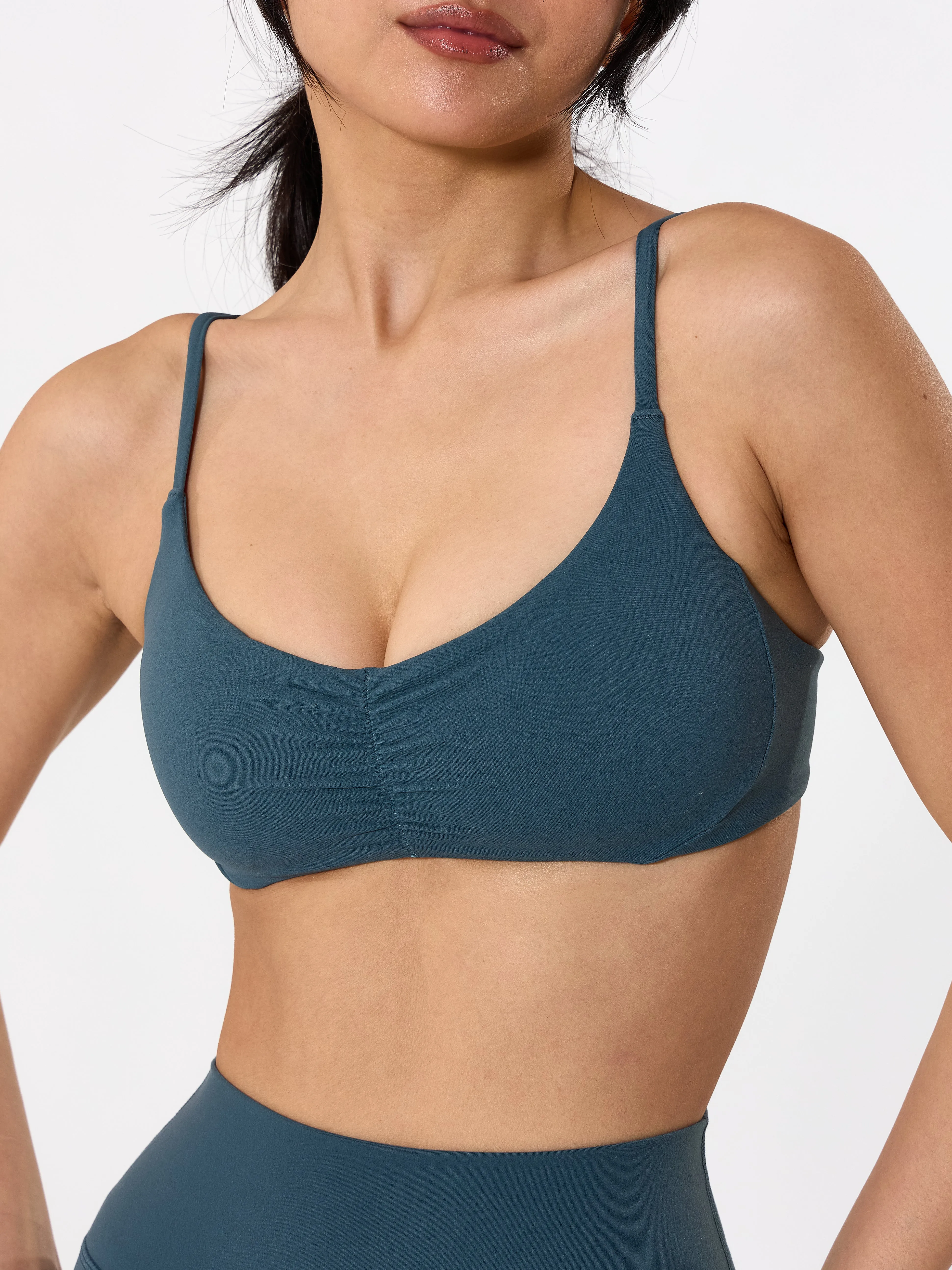 Buttercup Sports Bra - Enchanted Teal sold by BuffBunny