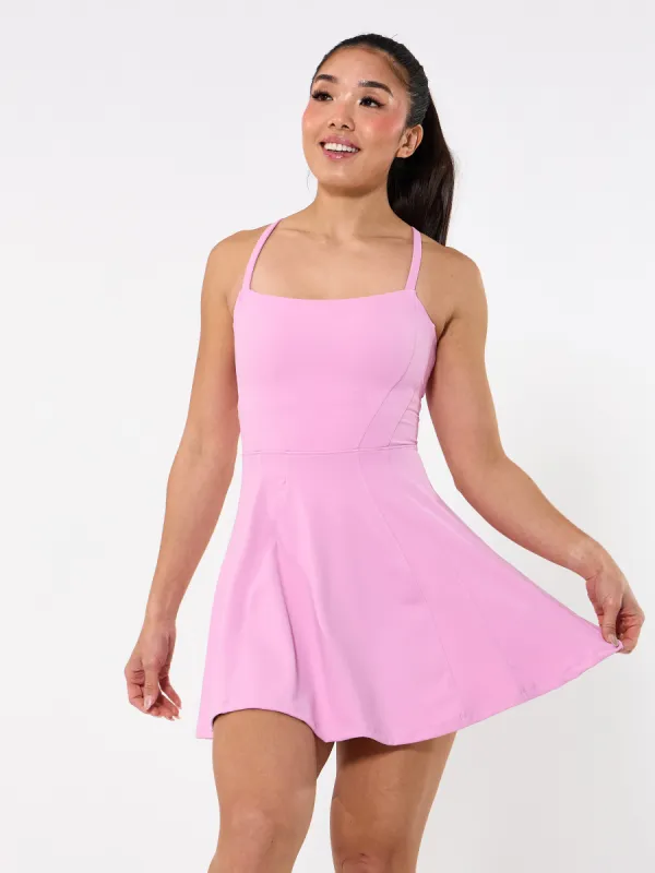 Bend and Snap Dress - Lover Pink sold by BuffBunny