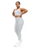 Dream Heathered Legging 26" - Heather Grey sold by BuffBunny