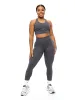 Dream Heathered Legging 26" - Heather Charcoal sold by BuffBunny
