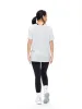 V Neck Pump Cover - Heather Grey sold by BuffBunny