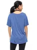 V Neck Pump Cover - Denim Blue sold by BuffBunny