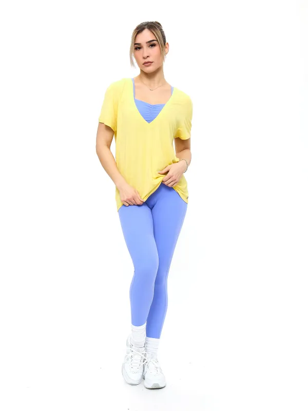 V Neck Pump Cover - Sunbeam sold by BuffBunny