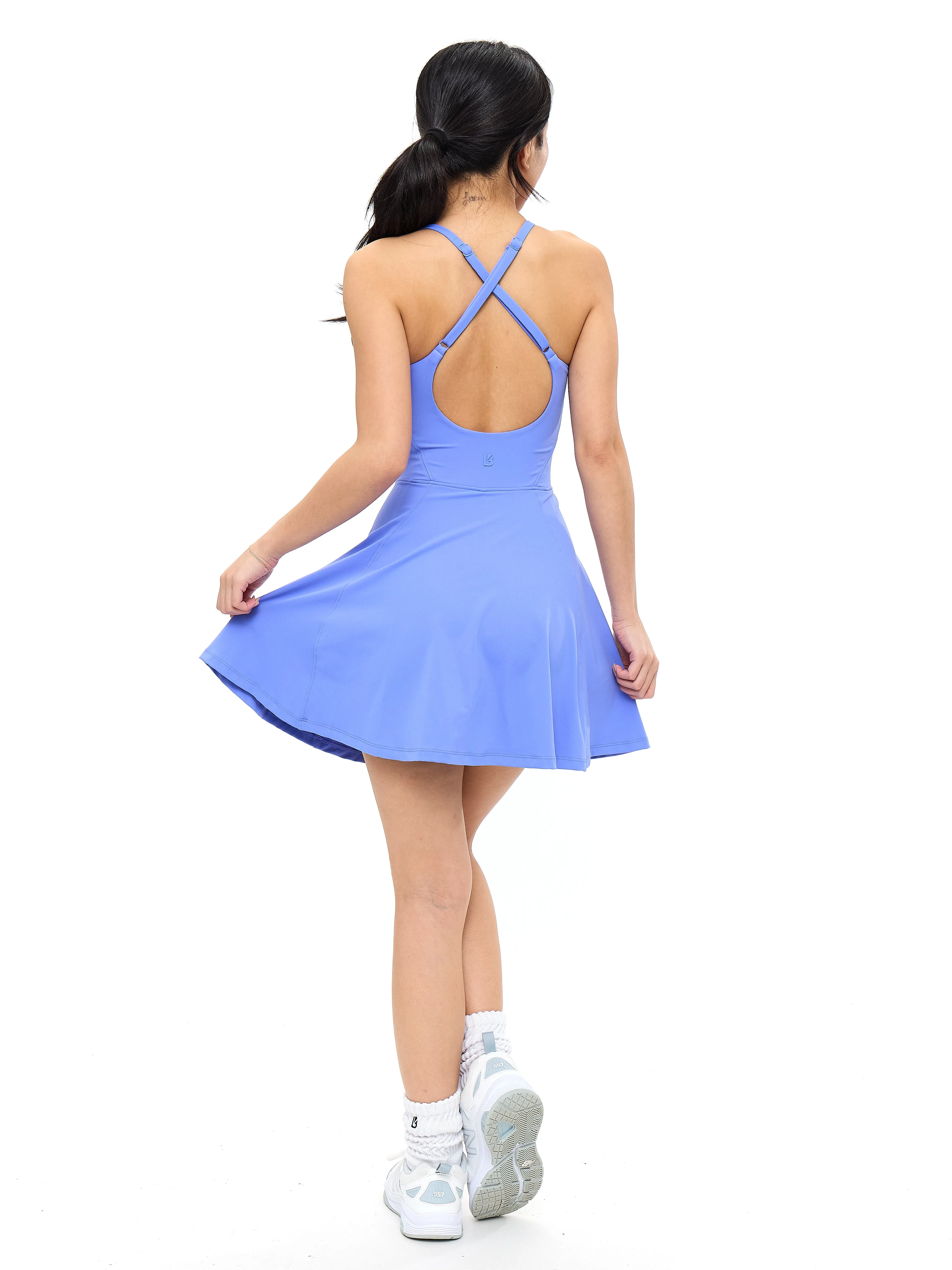 Bend and Snap Dress - Azul sold by BuffBunny product image thumbnail 2