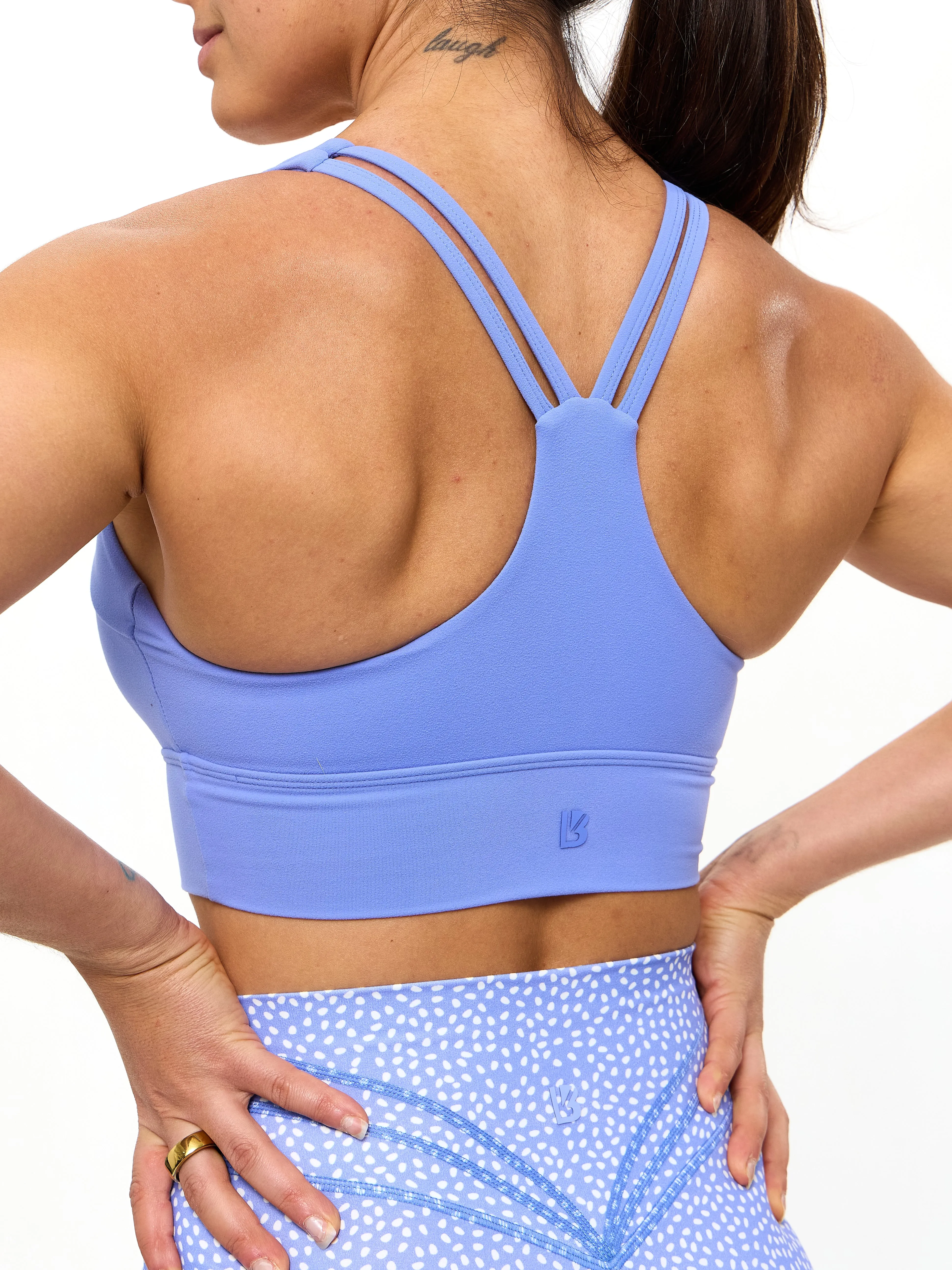 Bloom Sports Bra - Azul sold by BuffBunny product image thumbnail 4