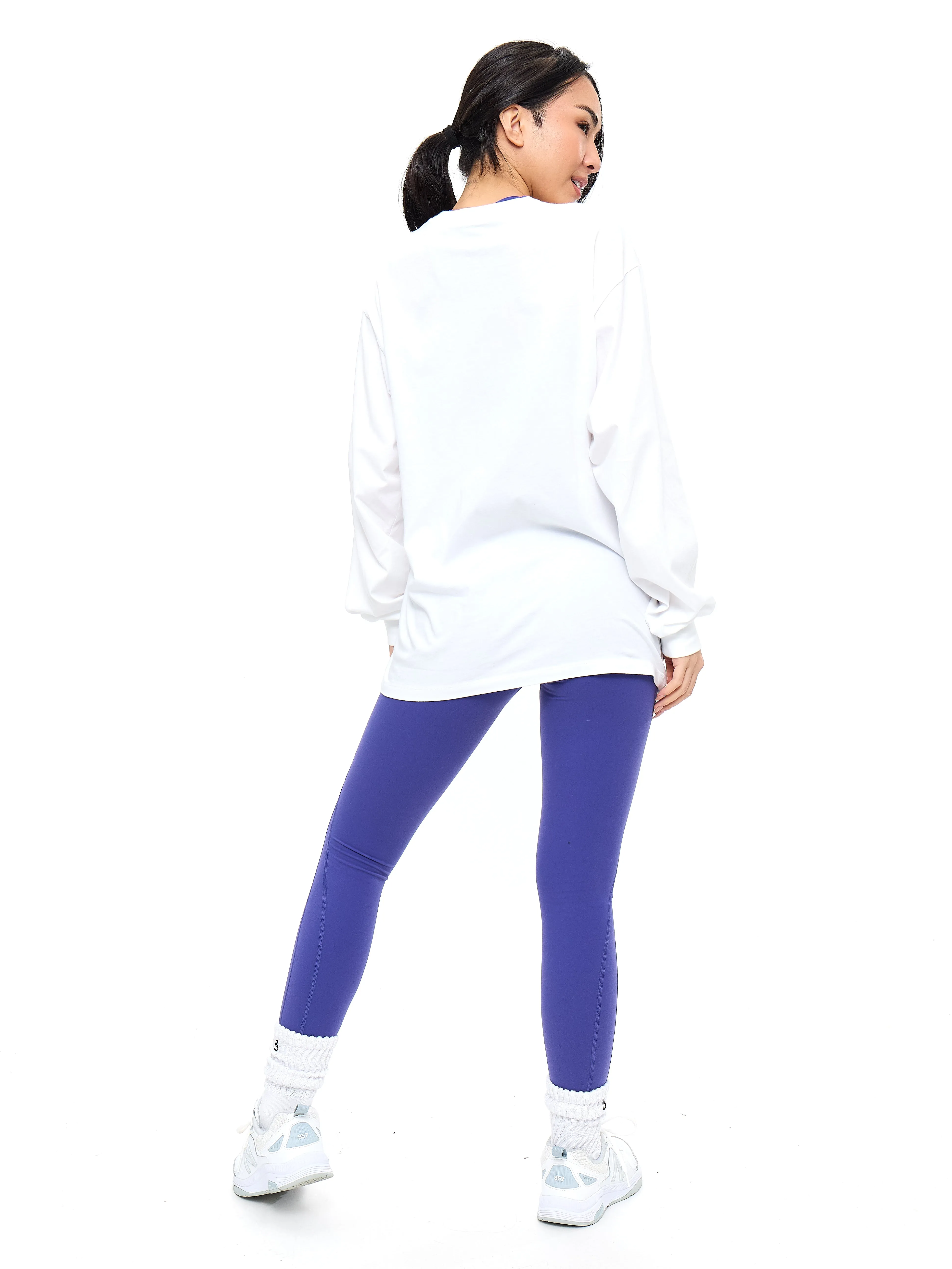 Definition Long Sleeve Tee - White sold by BuffBunny product image thumbnail 3
