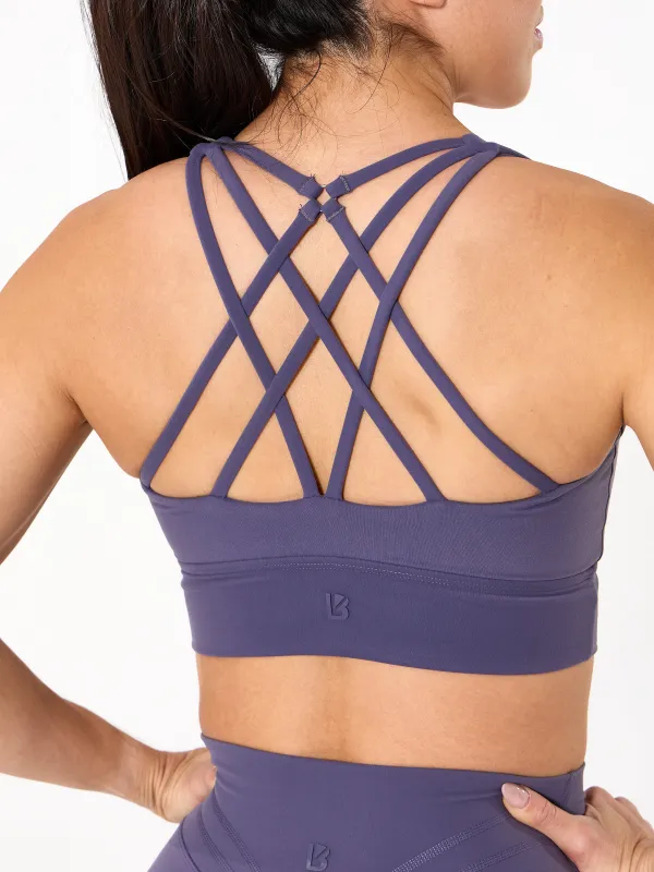 Revolution Sports Bra - Shadow Berry sold by BuffBunny