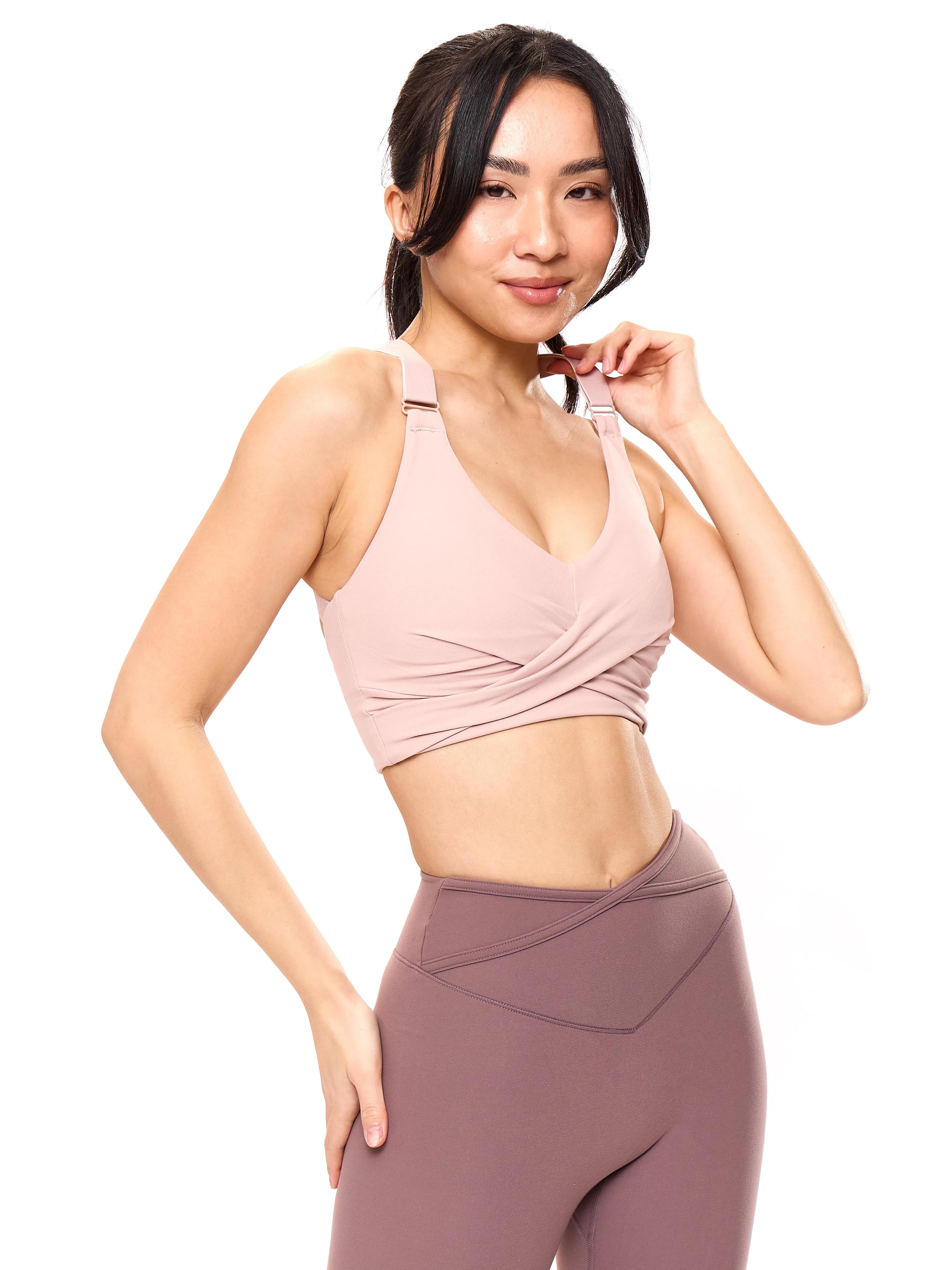 Candy Wrap Sports Bra - Berry Ice sold by BuffBunny product image thumbnail 3