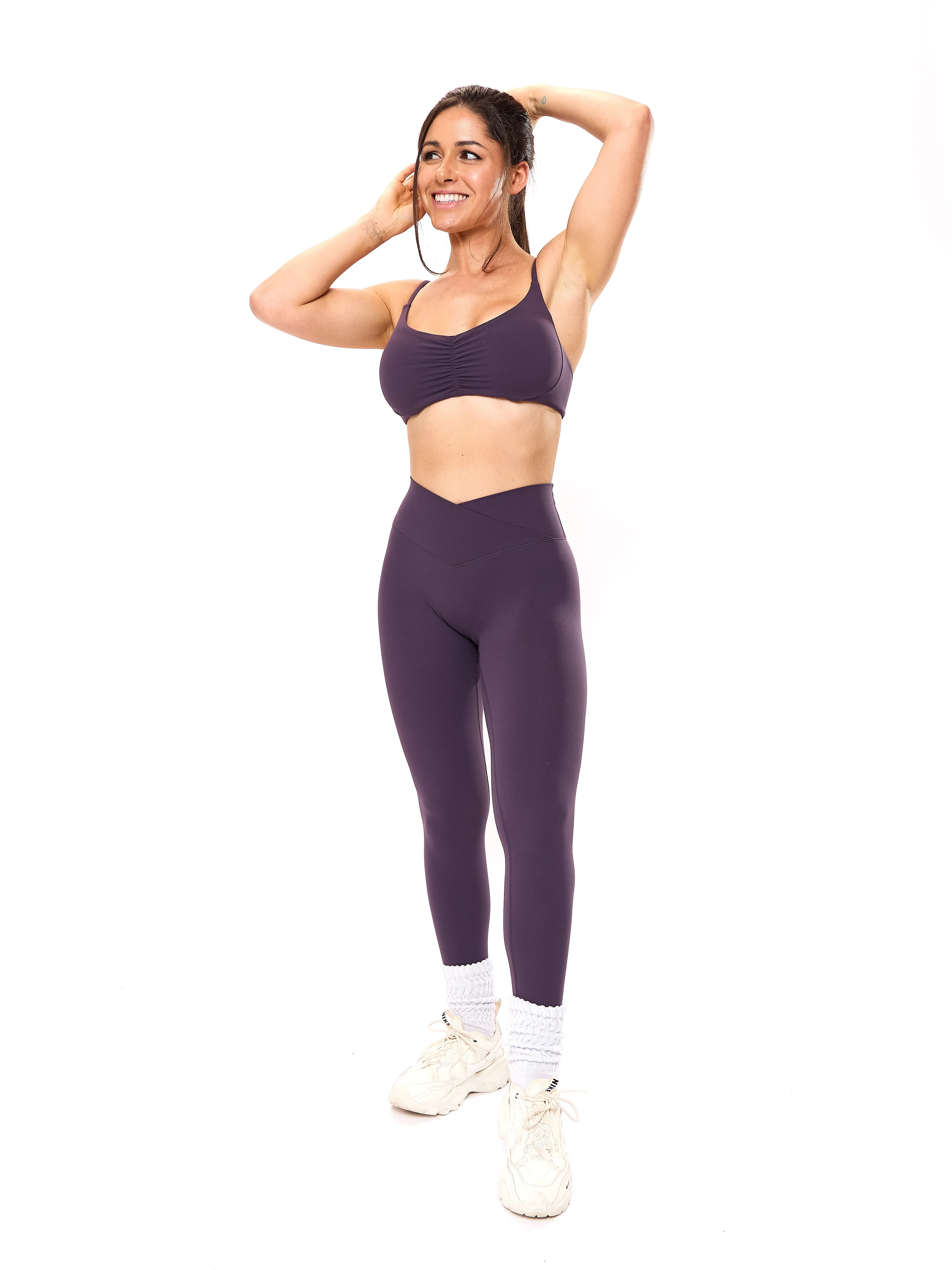 Buttercup Sports Bra - Purple Shadow sold by BuffBunny product image thumbnail 4