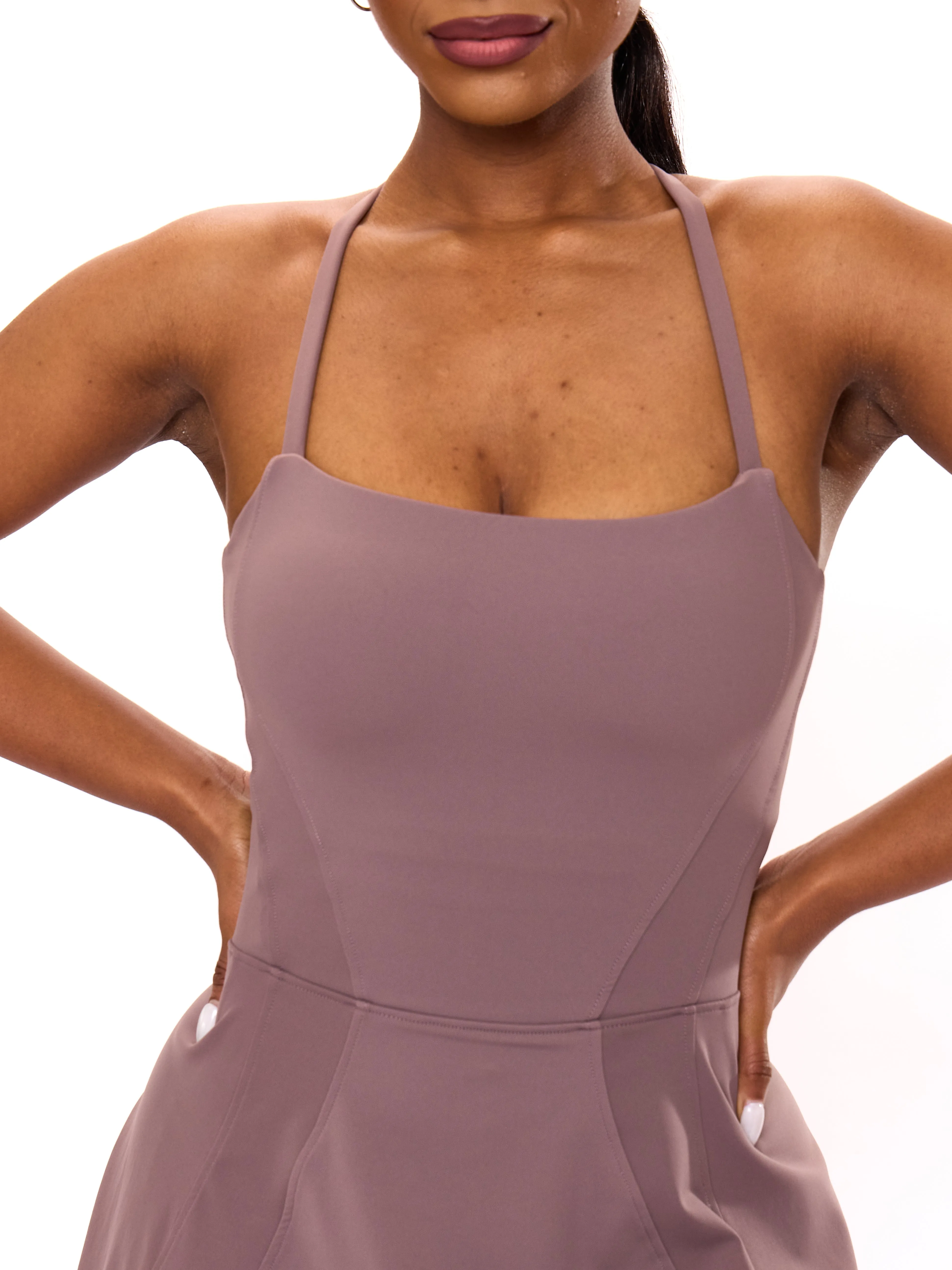 Bend and Snap Dress - Mocha Berry sold by BuffBunny product image thumbnail 3